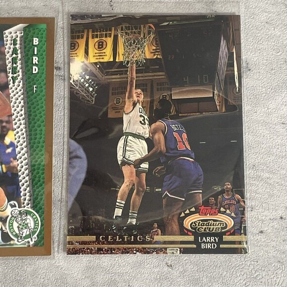 PREMIUM LOT Larry Bird 1990 1991 1992 Upper‎ Deck Fleer  Stadium Club - Picture 7 of 8